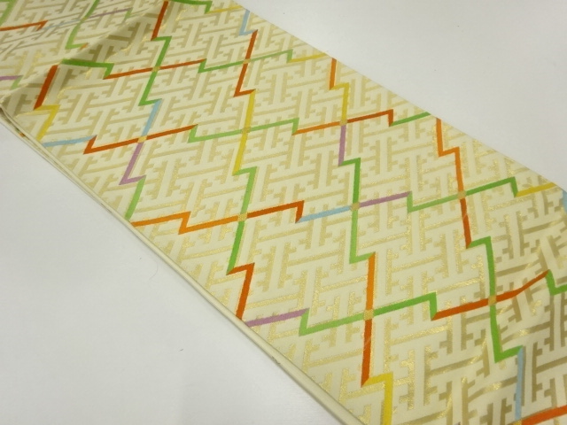 JAPANESE FUKURO OBI / WOVEN SAYAGATA